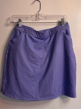 Peter Millar Lavender Geometric UPF 50+ Golf Skort Women’s Medium Athletic